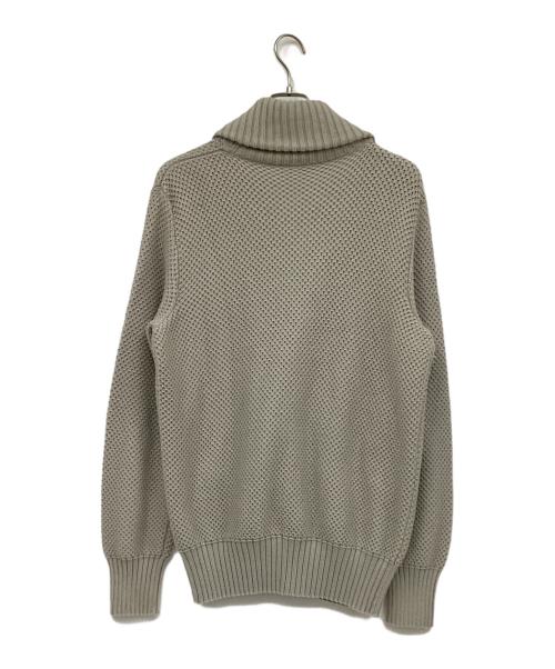 EMPORIO ARMANI（エンポリオ アルマーニ）EMPORIO ARMANI (エンポリオ アルマーニ) ショールカラーカーディガン ライトグレー サイズ:54の古着・服飾アイテム