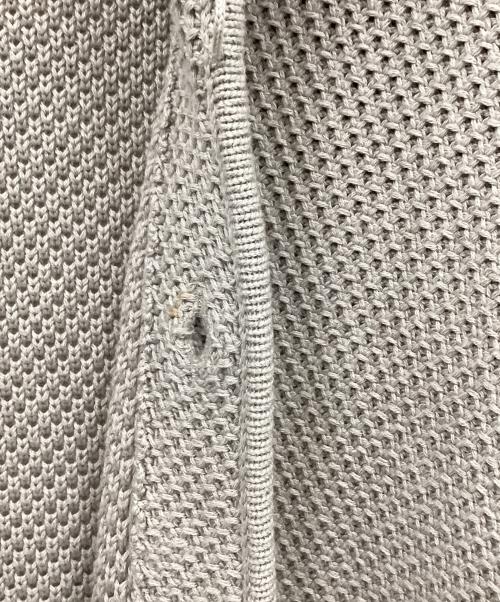 EMPORIO ARMANI（エンポリオ アルマーニ）EMPORIO ARMANI (エンポリオ アルマーニ) ショールカラーカーディガン ライトグレー サイズ:54の古着・服飾アイテム