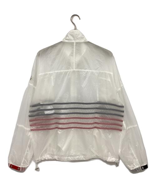 MONCLER（モンクレール）MONCLER (モンクレール) ジップアップジャケット ホワイト サイズ:3の古着・服飾アイテム