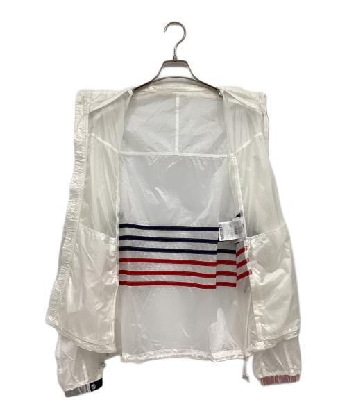 MONCLER（モンクレール）MONCLER (モンクレール) ジップアップジャケット ホワイト サイズ:3の古着・服飾アイテム