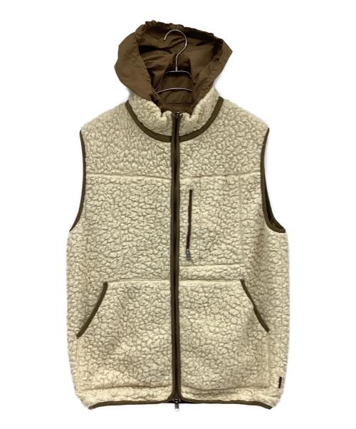MONCLER（モンクレール）MONCLER (モンクレール) リバーシブルベスト ベージュ サイズ:XXLの古着・服飾アイテム