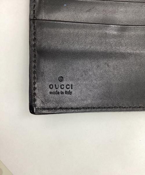 GUCCI（グッチ）GUCCI (グッチ) グッチ/グッチシマ/146223/2つ折り財布 ブラックの古着・服飾アイテム