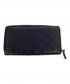 GUCCIグッチ）の古着「グッチ/グッチシマ/307987/長財布」｜ブラック