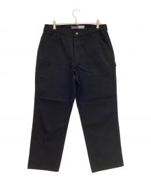 CarHartt（カーハート）の古着「Loose Fit Washed Duck Utility Work Pant」｜ブラック