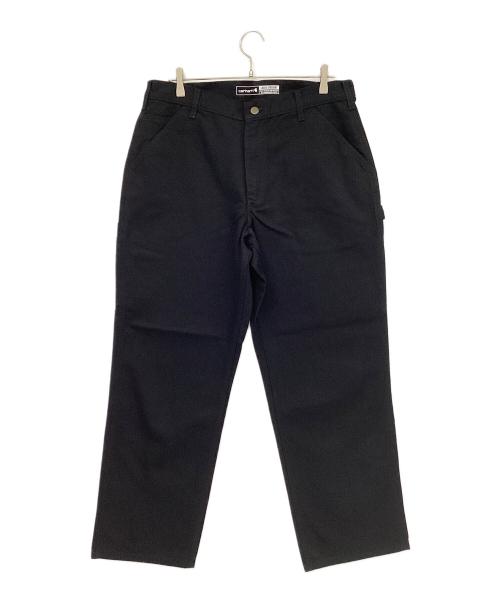CarHartt（カーハート）CarHartt (カーハート) Loose Fit Washed Duck Utility Work Pant ブラック サイズ:36×30 未使用品の古着・服飾アイテム