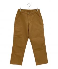 CarHartt（カーハート）の古着「Loose Fit Washed Duck Utility Work Pant」｜ベージュ