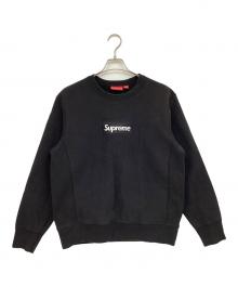 SUPREME（シュプリーム）の古着「Box Logo Crewneck」｜ブラック
