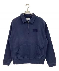 中古・古着通販】DIESEL (ディーゼル) ハーフジップスウェット レッド