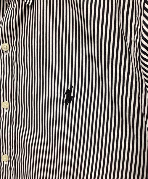 POLO RALPH LAUREN（ポロ・ラルフローレン）POLO RALPH LAUREN (ポロ・ラルフローレン) 長袖シャツ ブラック×ホワイト サイズ:Mの古着・服飾アイテム