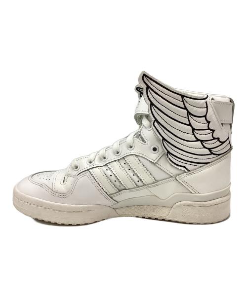 adidas（アディダス）adidas (アディダス) JEREMY SCOTT (ジェレミー スコット) ジェレミースコット  ホワイト×ブラック サイズ:27.5㎝の古着・服飾アイテム