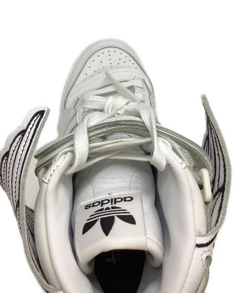 adidas（アディダス）adidas (アディダス) JEREMY SCOTT (ジェレミー スコット) ジェレミースコット  ホワイト×ブラック サイズ:27.5㎝の古着・服飾アイテム