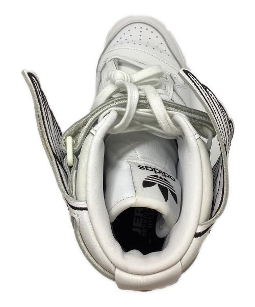 adidas（アディダス）adidas (アディダス) JEREMY SCOTT (ジェレミー スコット) ジェレミースコット  ホワイト×ブラック サイズ:27.5㎝の古着・服飾アイテム