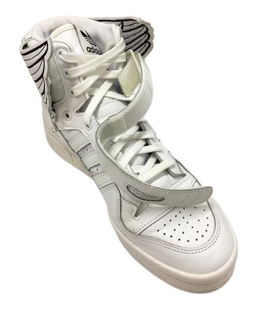adidas（アディダス）adidas (アディダス) JEREMY SCOTT (ジェレミー スコット) ジェレミースコット  ホワイト×ブラック サイズ:27.5㎝の古着・服飾アイテム