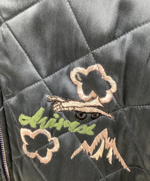 AVIREX（アヴィレックス）AVIREX (アヴィレックス) スカジャン ブルー×ブラック サイズ:Ⅿの古着・服飾アイテム