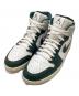 NIKE（ナイキ）の古着「AIR JORDAN 1 MID」｜グリーン×ホワイト