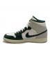 中古・古着 NIKE (ナイキ) AIR JORDAN 1 MID グリーン×ホワイト サイズ:28㎝：6000円