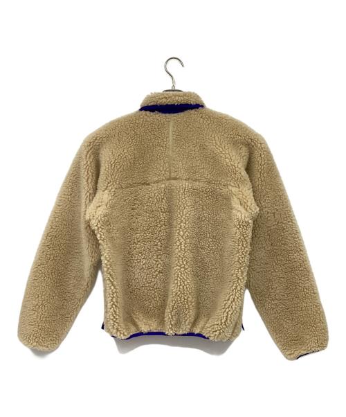 Patagonia（パタゴニア）Patagonia (パタゴニア) クラシックレトロカーディガン ベージュ×ブルー サイズ:Sの古着・服飾アイテム