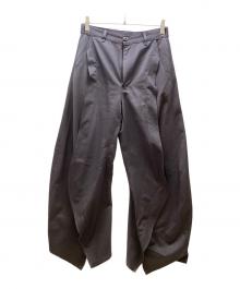 kunth marf（クヌースマーフ）の古着「slit deformed pants」｜グレー