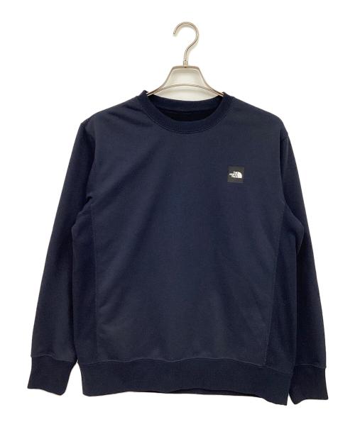 THE NORTH FACE（ザ ノース フェイス）THE NORTH FACE (ザ ノース フェイス) ボックスロゴスウェット ネイビー サイズ:Lの古着・服飾アイテム