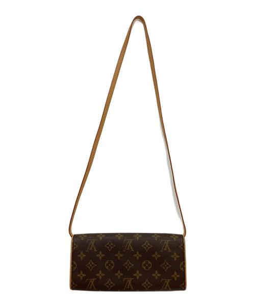LOUIS VUITTON（ルイ ヴィトン）LOUIS VUITTON (ルイ ヴィトン) ルイヴィトン/モノグラム/ポシェットツインGM/M51852/ポシェット ブラウンの古着・服飾アイテム