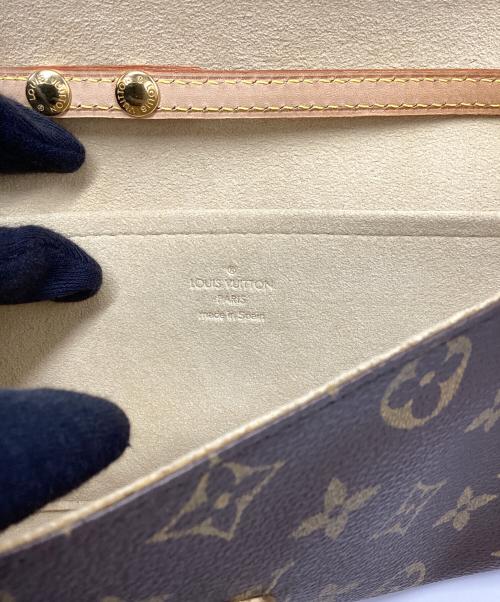LOUIS VUITTON（ルイ ヴィトン）LOUIS VUITTON (ルイ ヴィトン) ルイヴィトン/モノグラム/ポシェットツインGM/M51852/ポシェット ブラウンの古着・服飾アイテム