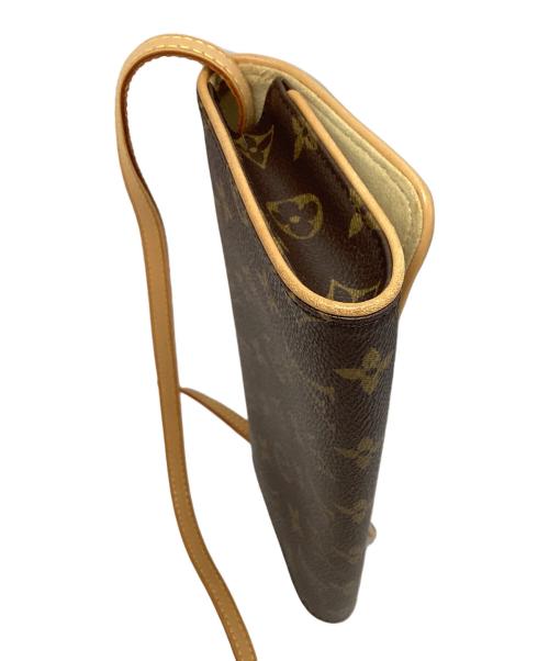 LOUIS VUITTON（ルイ ヴィトン）LOUIS VUITTON (ルイ ヴィトン) ルイヴィトン/モノグラム/ポシェットツインGM/M51852/ポシェット ブラウンの古着・服飾アイテム
