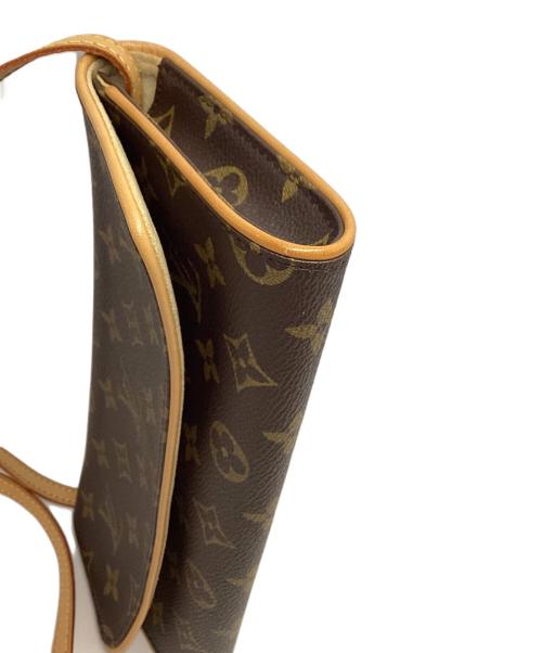 LOUIS VUITTON（ルイ ヴィトン）LOUIS VUITTON (ルイ ヴィトン) ルイヴィトン/モノグラム/ポシェットツインGM/M51852/ポシェット ブラウンの古着・服飾アイテム