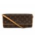 LOUIS VUITTON（ルイ ヴィトン）の古着「ルイヴィトン/モノグラム/ポシェットツインGM/M51852/ポシェット」｜ブラウン