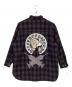 GALFY (ガルフィー) 長袖シャツ ブラウン×ブラック サイズ:L：7000円