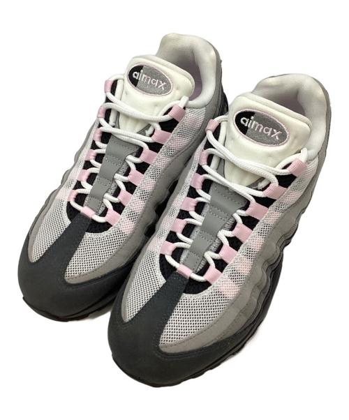 NIKE（ナイキ）NIKE (ナイキ) Nike Air Max 95 Big Bubble Women's Shoes ピンク×グレー サイズ:26㎝の古着・服飾アイテム