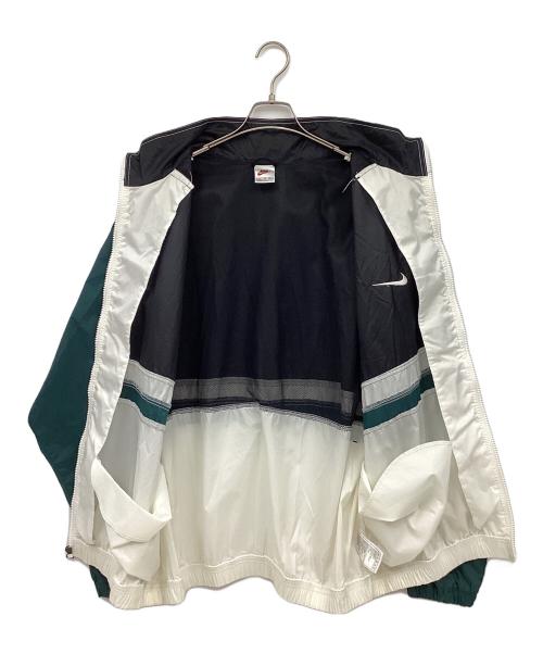 NIKE（ナイキ）NIKE (ナイキ) 90s/トラックジャケット ブラック×グリーン サイズ:XLの古着・服飾アイテム