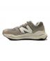 中古・古着 NEW BALANCE (ニューバランス) ユニセックス大人 M5740 57/40 グレー×ホワイト サイズ:23㎝：5000円