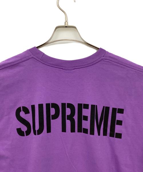 SUPREME（シュプリーム）SUPREME (シュプリーム) シュプリーム/World Famous Tee パープル サイズ:XXLの古着・服飾アイテム