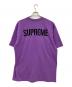 SUPREME (シュプリーム) シュプリーム/World Famous Tee パープル サイズ:XXL：9000円