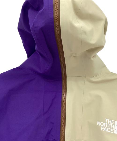 THE NORTH FACE（ザ ノース フェイス）THE NORTH FACE (ザ ノース フェイス) SUPREME (シュプリーム) スプリットテイプトシームシェルジャケット パープル×アイボリー サイズ:XLの古着・服飾アイテム