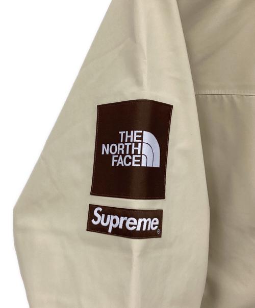 THE NORTH FACE（ザ ノース フェイス）THE NORTH FACE (ザ ノース フェイス) SUPREME (シュプリーム) スプリットテイプトシームシェルジャケット パープル×アイボリー サイズ:XLの古着・服飾アイテム