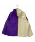 THE NORTH FACE (ザ ノース フェイス) SUPREME (シュプリーム) スプリットテイプトシームシェルジャケット パープル×アイボリー サイズ:XL：55000円