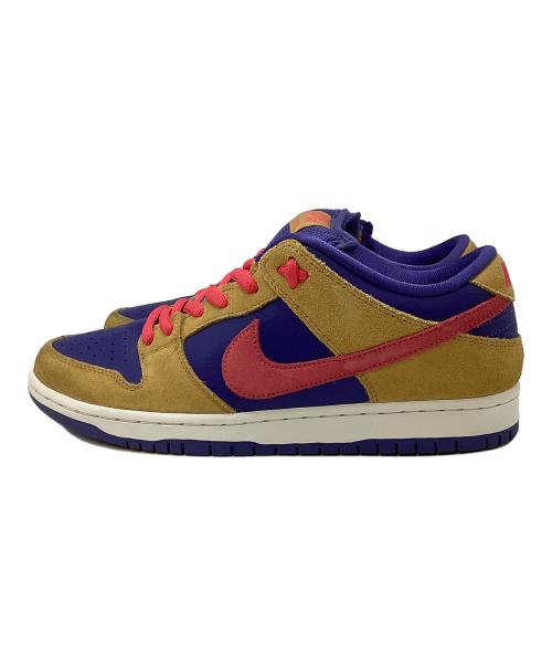 NIKE SB（ナイキエスビー）NIKE SB (ナイキエスビー) DUNK LOW PRO パープル×キャメル サイズ:28㎝の古着・服飾アイテム