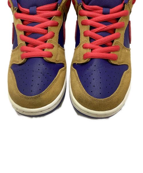 NIKE SB（ナイキエスビー）NIKE SB (ナイキエスビー) DUNK LOW PRO パープル×キャメル サイズ:28㎝の古着・服飾アイテム