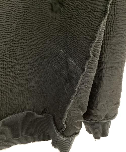 GIVENCHY（ジバンシィ）GIVENCHY (ジバンシィ) デストロイ加工スウェット ブラック サイズ:Lの古着・服飾アイテム