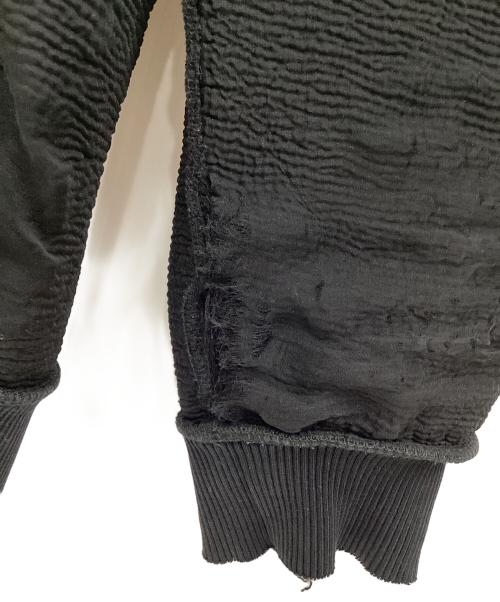 GIVENCHY（ジバンシィ）GIVENCHY (ジバンシィ) デストロイ加工スウェット ブラック サイズ:Lの古着・服飾アイテム