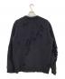 GIVENCHY (ジバンシィ) デストロイ加工スウェット ブラック サイズ:L：15000円