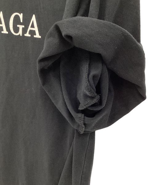 BALENCIAGA（バレンシアガ）BALENCIAGA (バレンシアガ) BBロゴプリントTシャツ ブラック サイズ:Mの古着・服飾アイテム