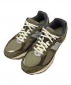 NEW BALANCEニューバランス）の古着「ローカットスニーカー」｜カーキ