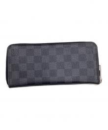 LOUIS VUITTON（ルイ ヴィトン）の古着「ルイヴィトン/ダミエ・グラフィット/	N63095/ジッピー・ウォレットヴェルティカル/ラウンドファスナー長財布」