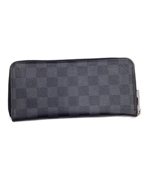 LOUIS VUITTON（ルイ ヴィトン）LOUIS VUITTON (ルイ ヴィトン) ルイヴィトン/ダミエ・グラフィット/	N63095/ジッピー・ウォレットヴェルティカル/ラウンドファスナー長財布の古着・服飾アイテム