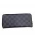 LOUIS VUITTON（ルイ ヴィトン）の古着「ルイヴィトン/ダミエ・グラフィット/	N63095/ジッピー・ウォレットヴェルティカル/ラウンドファスナー長財布」