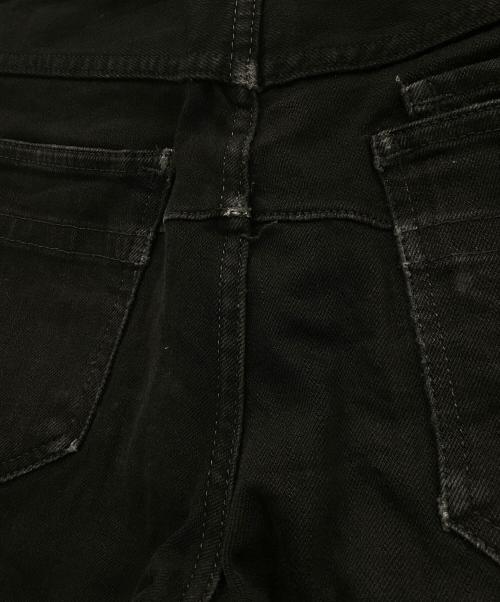NUMBER (N)INE（ナンバーナイン）NUMBER (N)INE (ナンバーナイン) ストレッチパンツ ブラック サイズ:3の古着・服飾アイテム