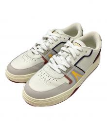 LACOSTE（ラコステ）の古着「ローカットスニーカー」｜ホワイト×レッド