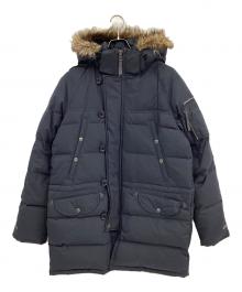 Eddie Bauer（エディーバウアー）の古着「ダウンジャケット」｜ネイビー